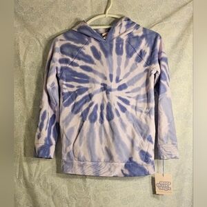 ✨️ More Than Magic Tie Dye Hoodie Sweatshirt ~ Girls M/ Purple